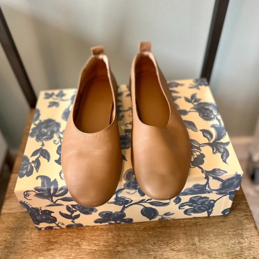 EVERLANE - The Day Glove Flat (Caramel)